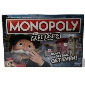 Monopoly For Sore Losers Fast Dealing Property Trading Game SEALED BRAND NEW